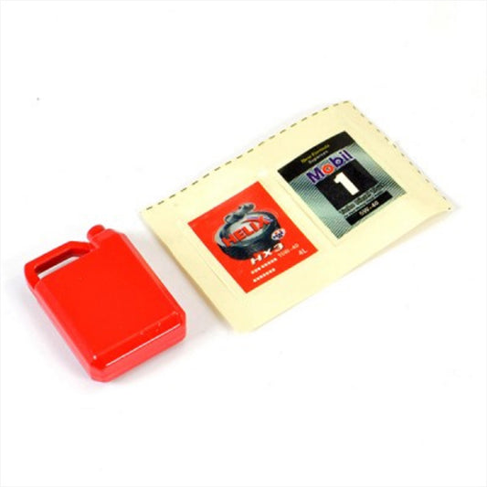 Fastrax Metal Engine Oil Can - Red FAST2337R