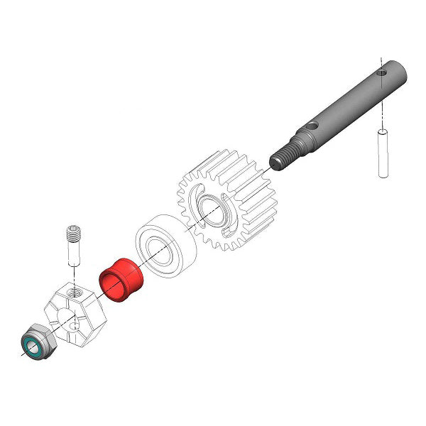 MIP Wide Track Kit, 4mm Offset, Traxxas TRX-4 Bronco Defender MIP18260