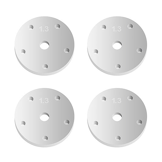 Team Associated RC8B3 Ft 16mm Shock Piston 5X1.3mm Flat (4) AS81201