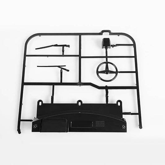 RC4WD Mojave II Dash & Wiper Parts Tree (Black) Z-B0080