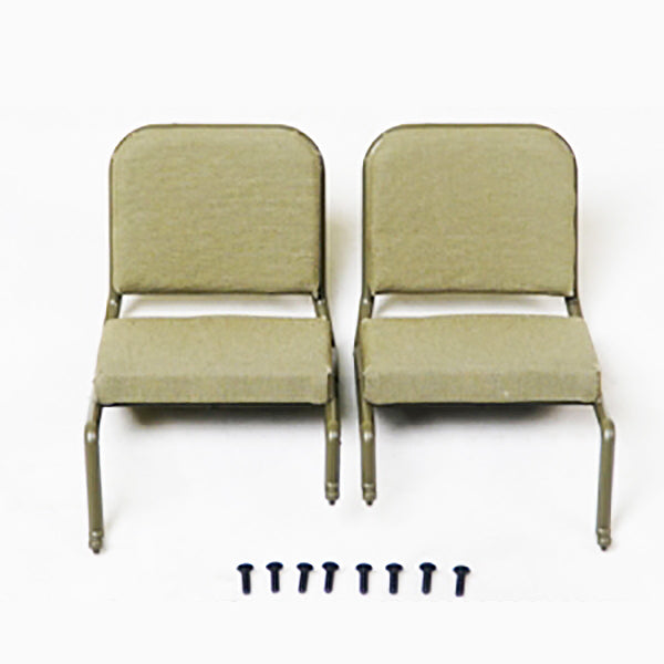 ROC Hobby 1:6 1941 Willys MB Scaler Front Seat Assembly (1 Pair) ROC-C1051
