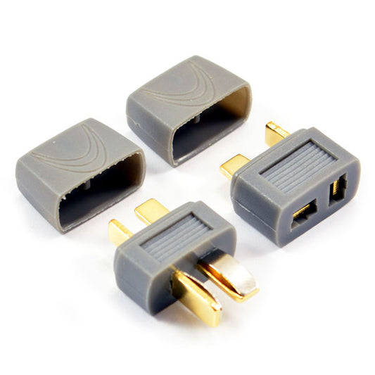 Etronix Deans Plug (1 Male/1 Female) w/Protective Sleeve ET0787P