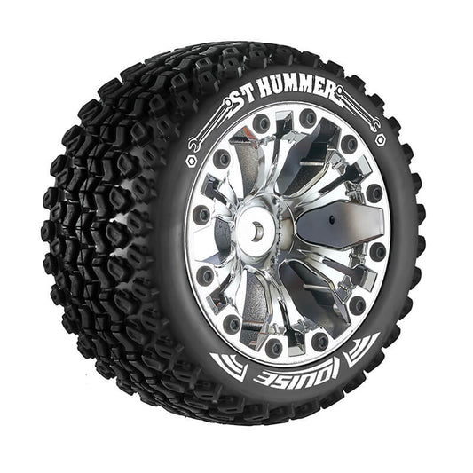 Louise RC St-Hummer 1:10 Soft 0 Offset Chrome Ep Stampede 2 L-T3209SC