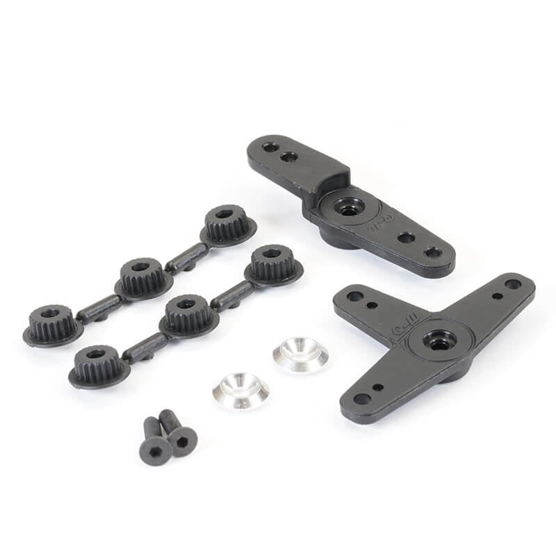 Fastrax Super Servo Horn 2 Black FAST445BK