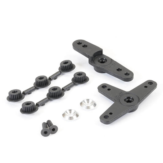 Fastrax Super Servo Horn 2 Black FAST445BK