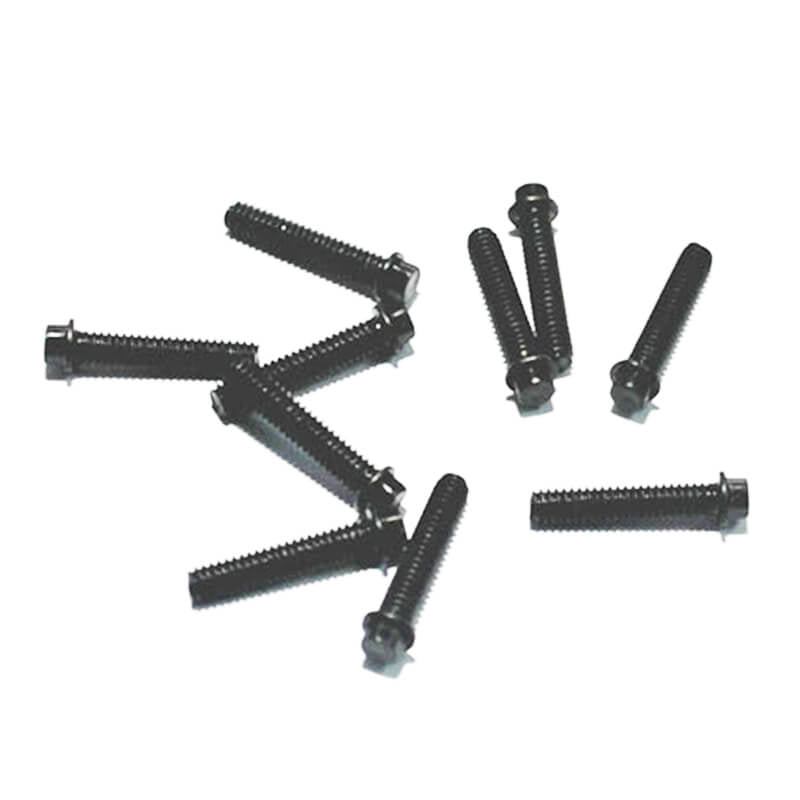 RC4WD Miniature Scale Hex Bolts (M2 X 10mm) (Black) Z-S0623