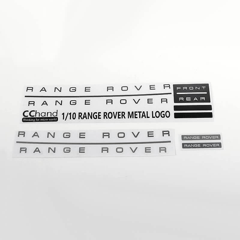 RC4WD Metal Emblem Set for Js Scale 1:10 Range Rover Classic Body