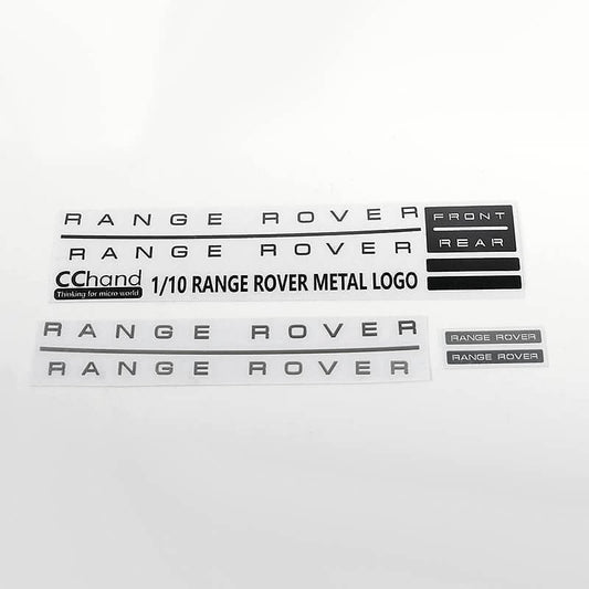 RC4WD Metal Emblem Set for Js Scale 1:10 Range Rover Classic Body