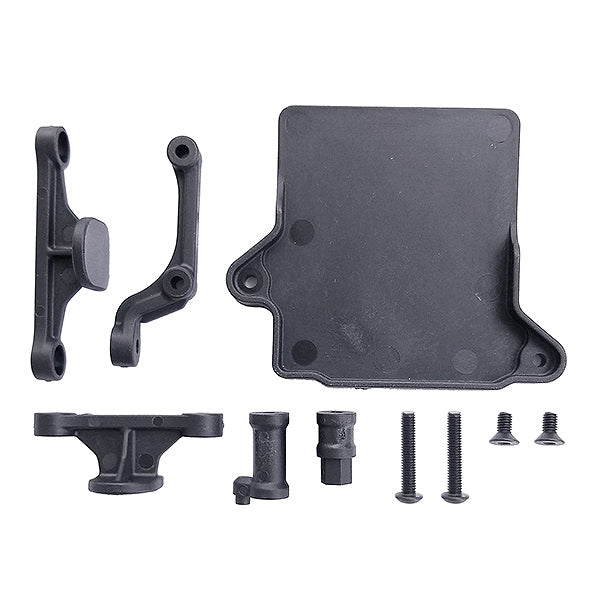 Team Associated RC10B74.1 Lp Batt. Posts/Fan Mount/Esc Tray AS92268