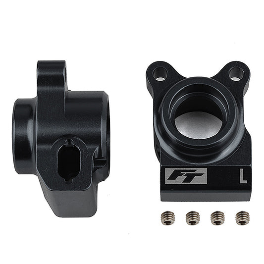 Team Associated Ft B6.2/B6.3 Rear Hubs Black Aluminium AS91878