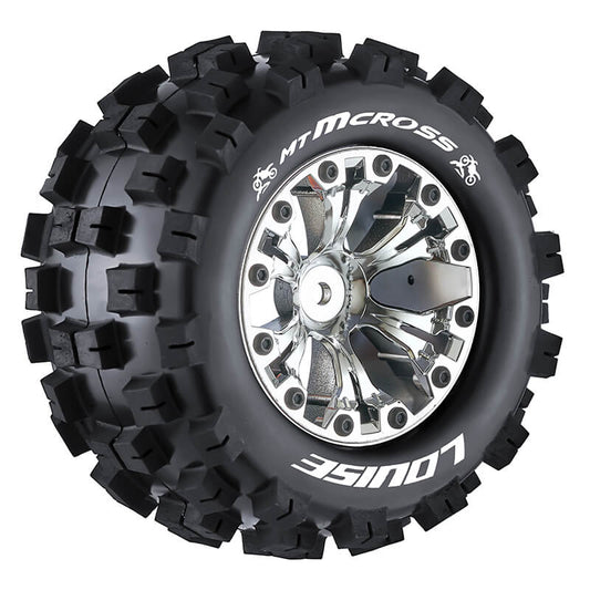 Louise RC MT-Mcross 1:10 Soft 0 Offset Chrome Ep Stampede 2 L-T3274SC