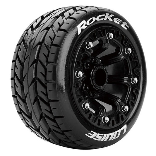 Louise RC St-Rocket 1/16 Soft Black TRX 1:16 E-Revo FR & R L-T3188SB