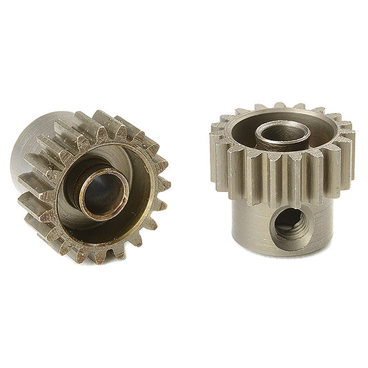 Corally 48 dp Pinion Short Hardened Steel 19 Teeth Shaft Dia. 3.17mm