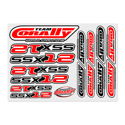 Corally Stickersheet SSX12 Precut 210X148mm 1pc