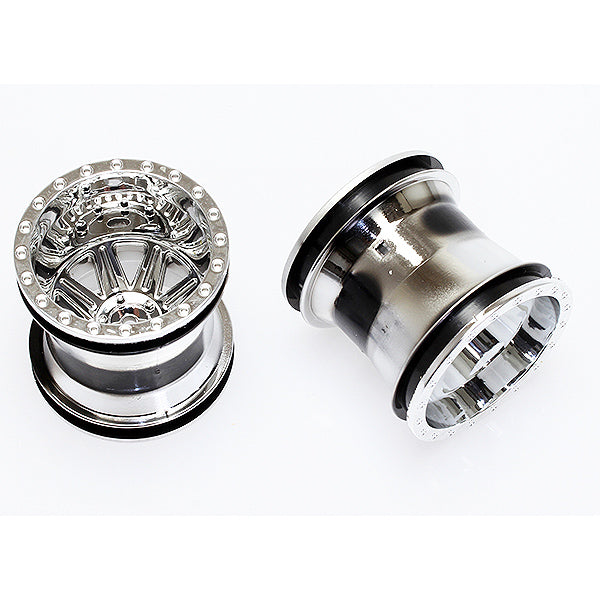 CEN Racing Monster Truck Wheel (Chrome) 2.2 X 2.4" CEN-CQ0603