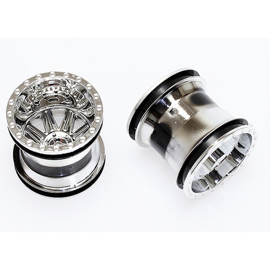 CEN Racing Monster Truck Wheel (Chrome) 2.2 X 2.4" CEN-CQ0603