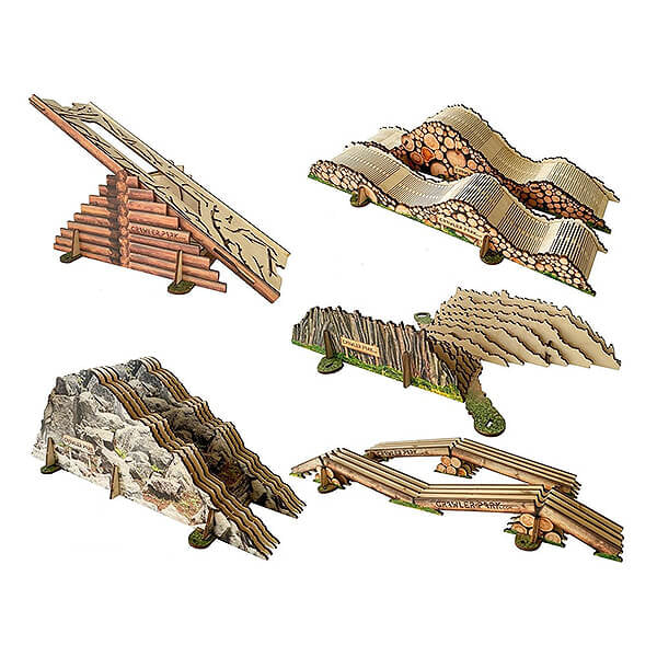 Crawler Park Kit Of 5 Obstacles for 1:24 RC Crawler Park Circuit TWDKIT0003