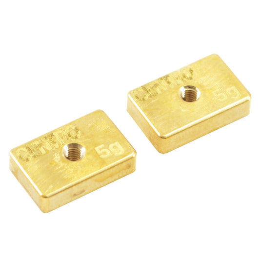 Centro Precision Brass 5G Balancing Weights (Pr) C0510