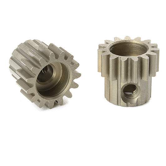 Corally M0.6 Pinion Short Hardened Steel 15 Teeth Shaft Dia. 3.17mm