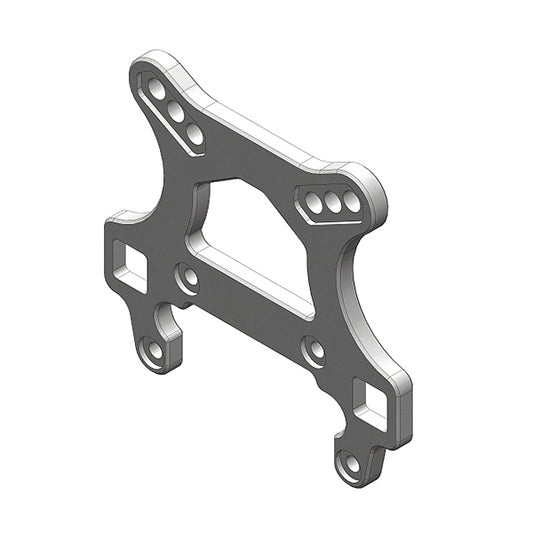 Corally Shock Tower 4mm Aluminum Front 1pc C-00180-131