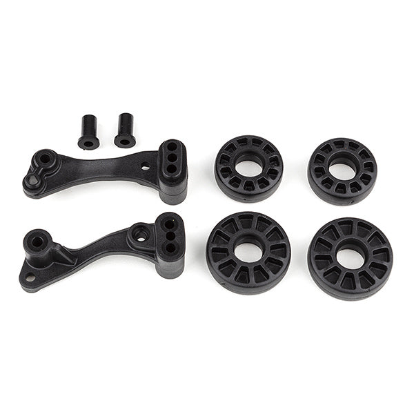 Team Associated DR10 Wheelie Bar Wheels and Mount AS71070