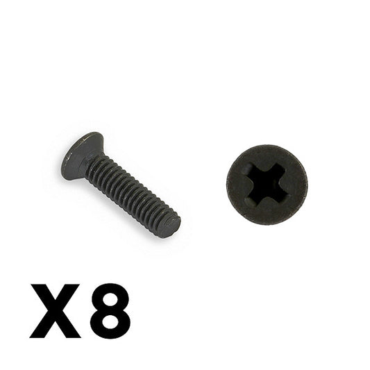FTX Outback Fury Column Hex Head Self Tapping 2.5X10mm Screw (8Pc) FTX9195