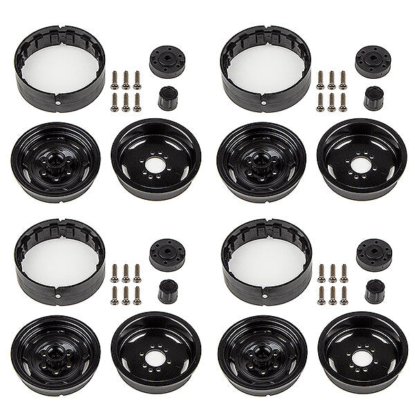Element RC Enduro Steelie Wheels 1.9" Black EL42328