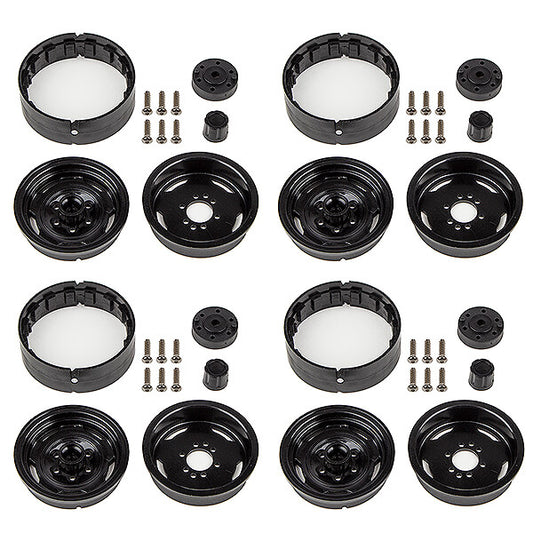 Element RC Enduro Steelie Wheels 1.9" Black EL42328