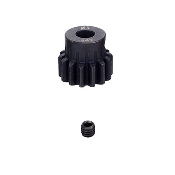 Fastrax M1 14T Steel Pinion Gear (5mm) Mod1 FASTM1-145