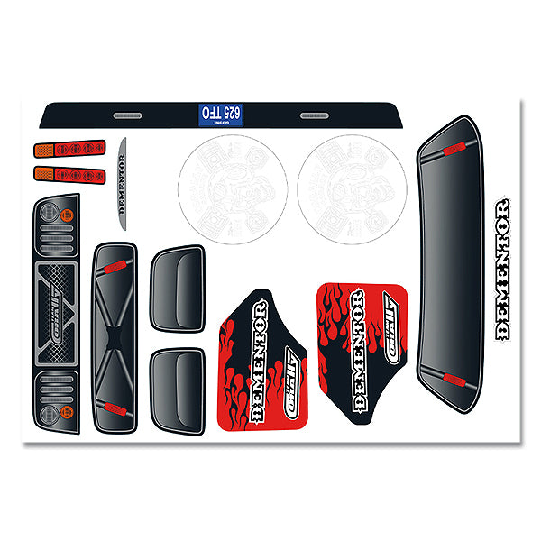 Corally Body Decal Sheet - Dementor XP 6S 2021 C-00180-382-2