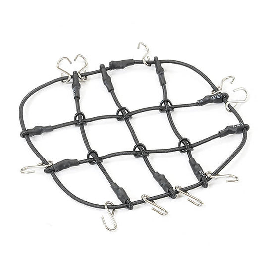 Fastrax 1:24 Luggage Roof Rack Net 80X60mm Black FAST2401BK