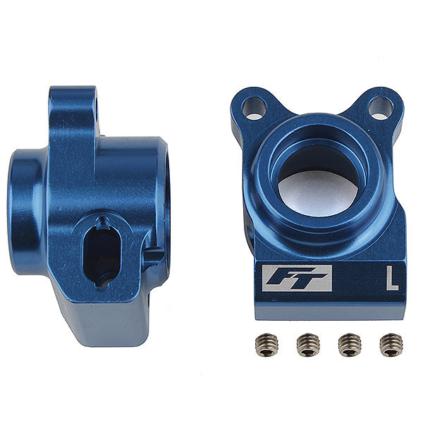 Team Associated Ft B6.2/B6.3 Rear Hubs Blue Aluminium AS91877
