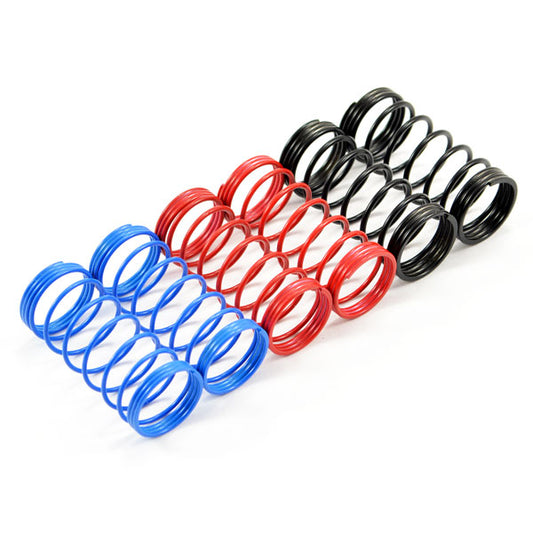 Fastrax 1:10 75mm Spring Set Soft/Blue,Med/Red,Hard/Black FAST156-S