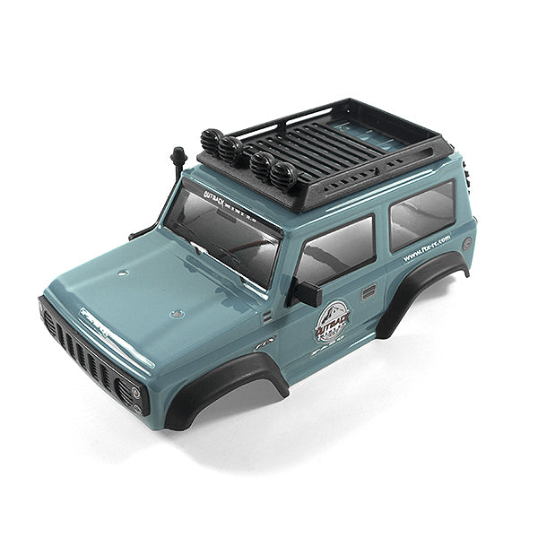 FTX Mini Outback 2.0 Paso Lexan Body/Cage/Led - Grey FTX9337GYL