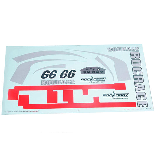 ROC Hobby 1100mm Nxt Nemesis Decal Sheet ROC-KI110