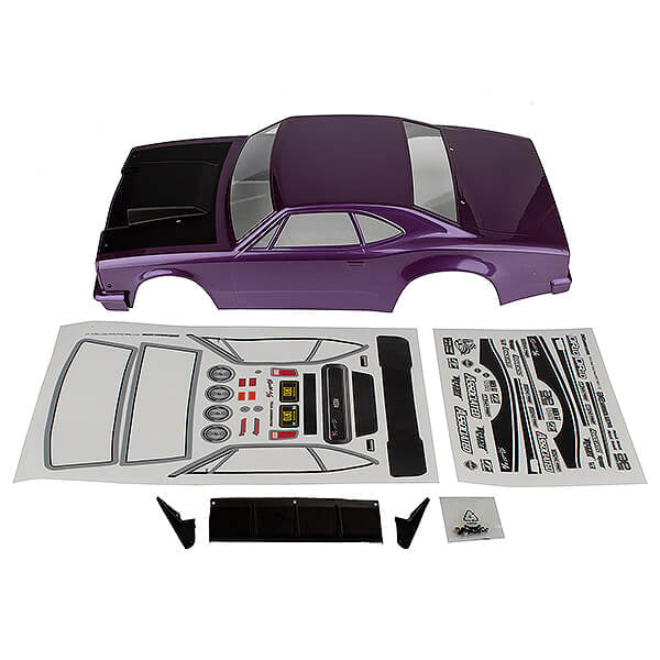 Team Associated DR10 Reakt Drag Body Shell Purple AS71085