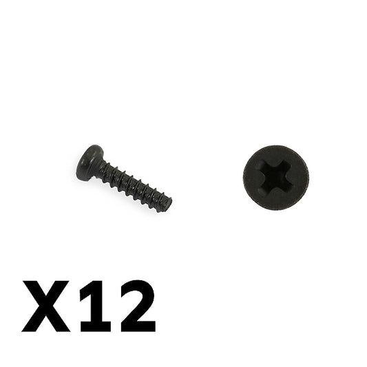 FTX Tracer Pan Head Self Tapping Screws Pbho2*8mm FTX9748