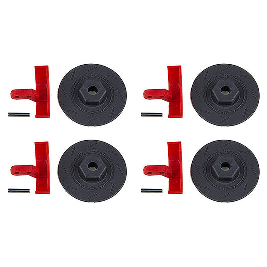 Team Associated Apex 2 Wheel Hexes and Callipers AS31853