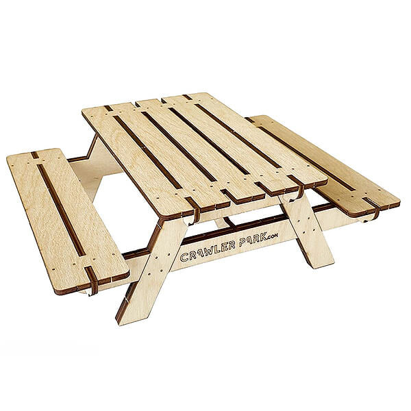 Crawler Park 1:10 Picnic Table TWD100012