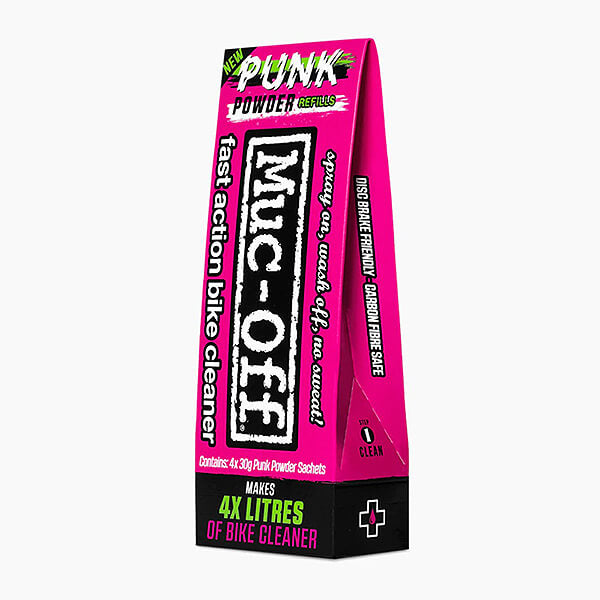 Muc-Off Punk Powder Cleaner 4 Pack (Makes 4L Of Nano Tech) MUC20561