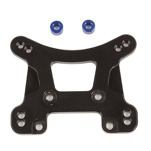 Team Associated Reflex 14B/14T Front Shock Tower Black Alum. AS21559