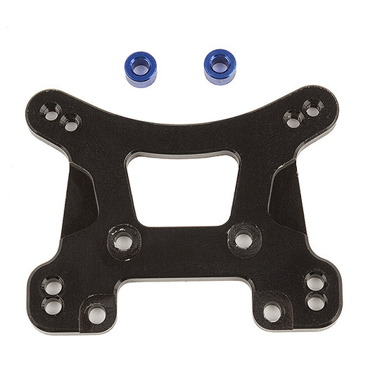 Team Associated Reflex 14B/14T Front Shock Tower Black Alum. AS21559
