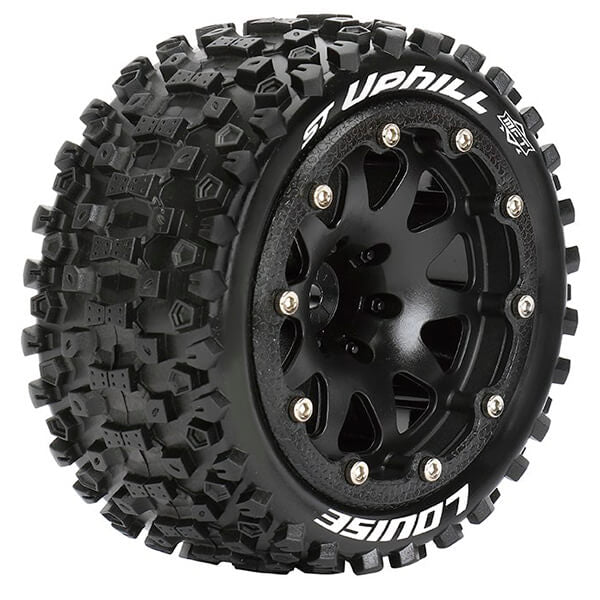 Louise RC St-Uphill 1:10 Soft Hex 14mm Black Arrma Granite Black L-T3313SBM