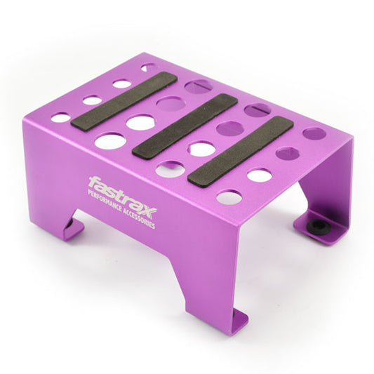 Fastrax Universal Aluminium Car Stand Purple FAST410P