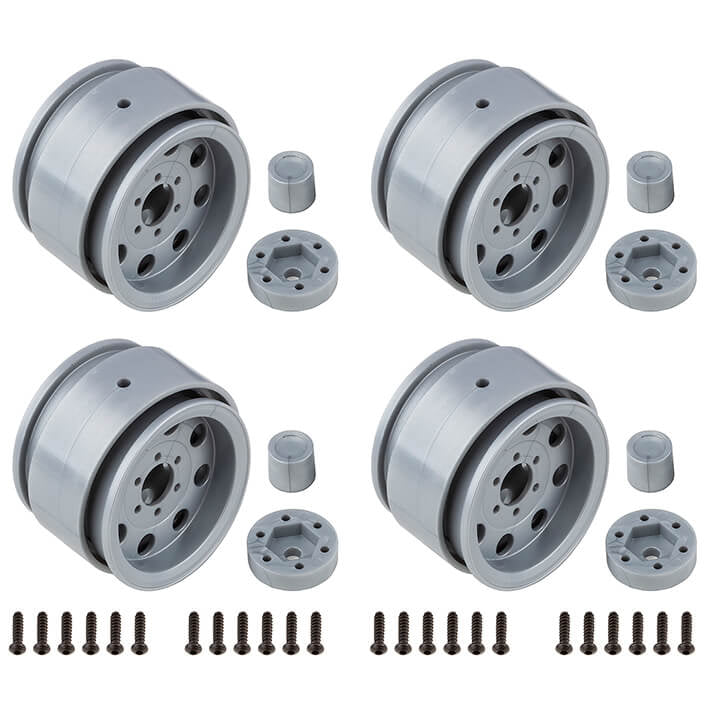 Element RC Enduro The Ocho Wheels 1.9In Silver EL42108