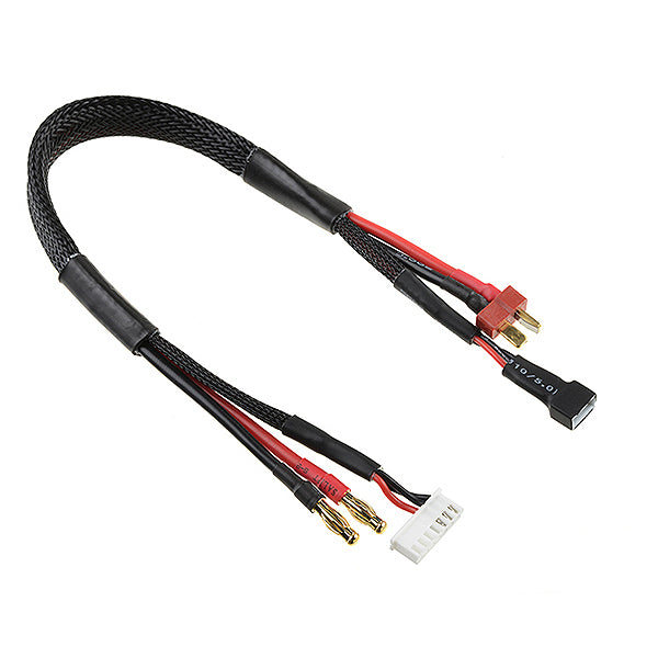 Corally Charge/Balance Lead Tplug 2S Charger 6S XH Connector - 2S XH Connector 14AWG Ultra V+ Wire