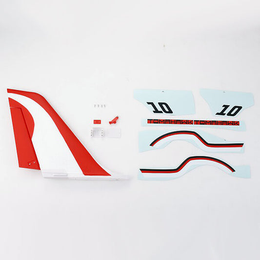 FMS Futura V3 Vertical Stabilizer FMSRP103-RED
