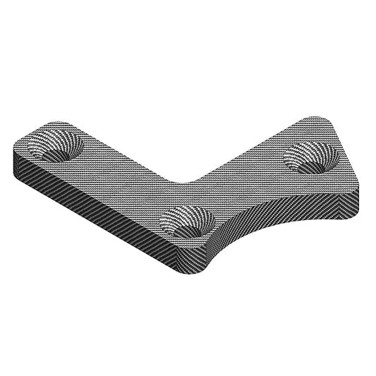 Corally Suspension Arm Stiffener B Lower Front Right Graphite 3mm 1Pc C-00180-235