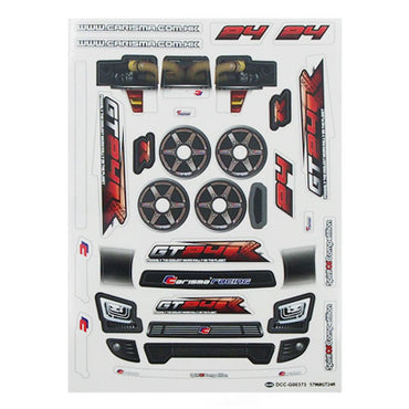 Carisma GT24R Rally Car Decal Sheet CA15654
