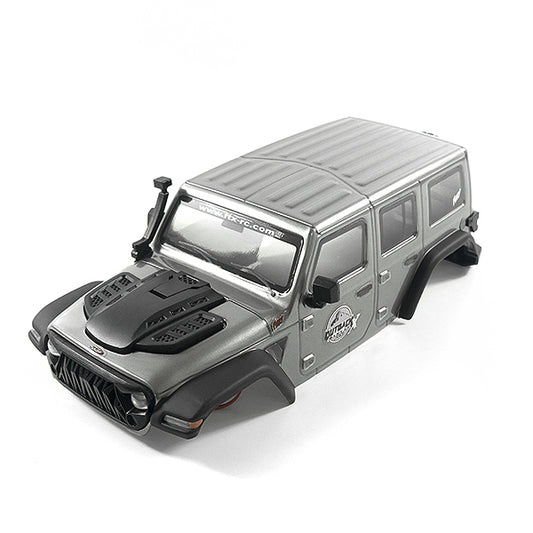 FTX Outback Mini X 2.0 Fury Grey Complete Body Pre-Built Body FTX9379GY